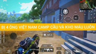 Bị 4 ông VN camp cầu trong game Pupg