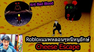 [Roblox] หนีออกจากชีสที่มีหนูยักษ์วิ่งไล่ Roblox Cheese Escape (แมพยอดฮิต)