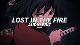 lost in the fire - gesaffelstein & the weeknd [edit audio]