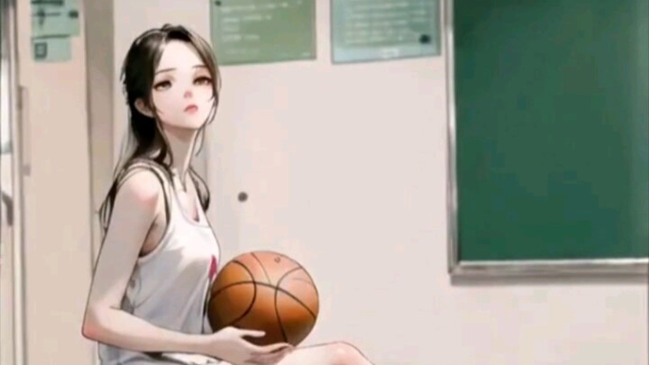 Anime-alike daily life - Basketball girl