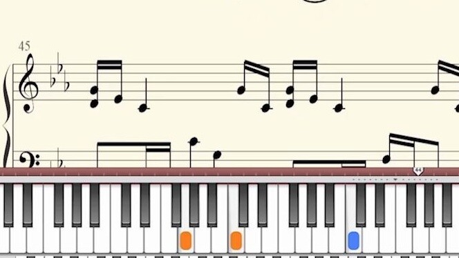 Piano Score: Croatian Rhapsody (Maxim)