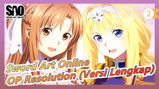 [Sword Art Online/HD] Alicization War of Underworld, OP Resolution (Versi Lengkap)_2