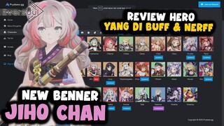 GACHA NEW BENNER JIHO SAMPAI DAPET, DAN REVIEW HERO YANG DI BUFF & DI NERF EVERSOUL