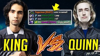 SumaiL calling QUINN a virgin - KING vs. QUINN