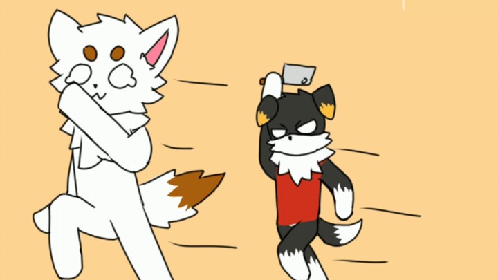 [furry animation] If you angered the cafeteria aunt