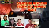 RUMIT teknik bermain gitar ALIPBATA | Alip Ba Ta Reaction Terbaru | Teks Indonesia