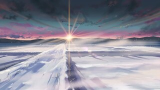 Makoto Shinkai {Five Centimeters Per Second{Materi animasi perlu diperoleh sendiri untuk mengedit an