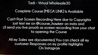 Tadi Course Virtual Wholesale30 Download