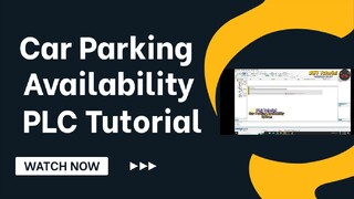 PLC Car Parking Availability System