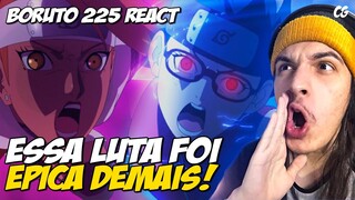 SARADA VS CHOCHO - React Boruto 225