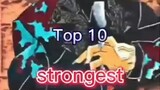 Top 10 strongest Upper moon daw pero 6 lng nmn yung Uppermoons 🙄