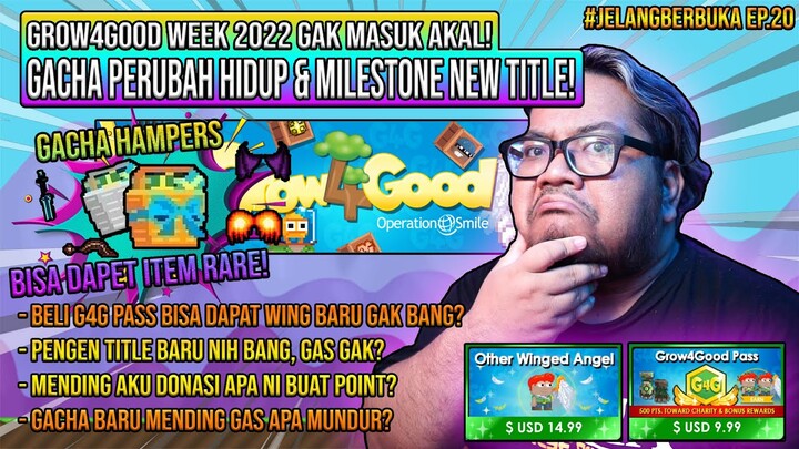 GROW4GOOD 2022 GACHA PERUBAH HIDUP | MENDING JUAL ATAU KITA GACHAIN? | GROWTOPIA INDONESIA