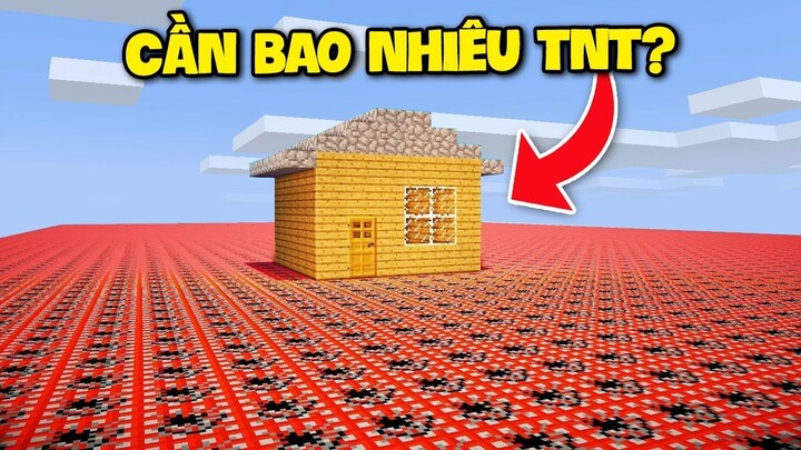 Cần BAO NHIÊU QUẢ TNT Để Phá Hủy Ngôi Nhà Này_