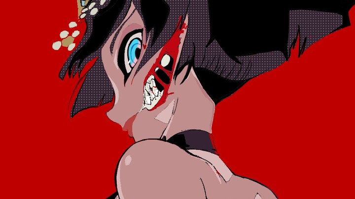 【ยังคงวาดภาพ MAD】ヴァンパイア× Eliza(Eliza)【skullgirls】