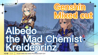 [Genshin, Mixed cut] Albedo, the Mad Chemist, Kreideprinz