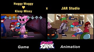 School Trip to Playtime Factory with Huggy Wuggy & GF Kissy Missy | GAME x FNF Animation