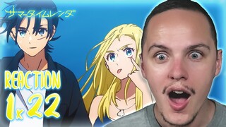 SHINPEI THE GIGABRAIN!! | Summer Time Rendering Season 1 Episode 22 Reaction