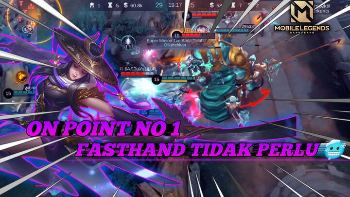PESONA FANNY ON POINT DARIPADA FASTHAND 🥶 - MLBB