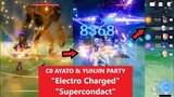 AYATO Elemental SKILL!! and YUNJIN! Gameplay!!!