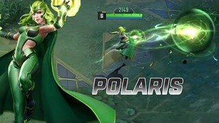 MARVEL Super War: New Hero POLARIS (Energy/Support) Gameplay