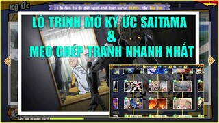 One Punch Man The Strongest: Lộ Trình Mở Ký Ức Saitama Chuẩn Nhất Và Share Mẹo Ghép Tranh Nhanh