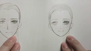 [ของแห้งที่ไม่มีพื้นฐาน] คุณสามารถเรียนรู้การวาดใบหน้าได้ภายในสี่นาที