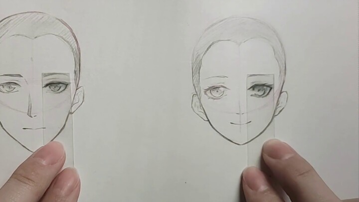 [Zero-based dry goods] You can learn to draw faces in four minutes