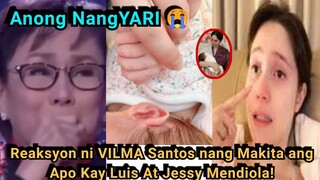 VILMA Santos Iyak ng Iyak At Hindi Makapaniwala sa Nakita Sa APO kay LUIS Manzano at Jessy Mendiola!