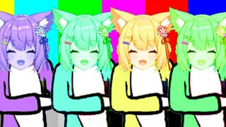 【Awasi kucing dalam lima menit】RGB! Saya memiliki semua warna yang Anda inginkan!