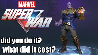 MARVEL SUPER WAR HEROES AND SKINS