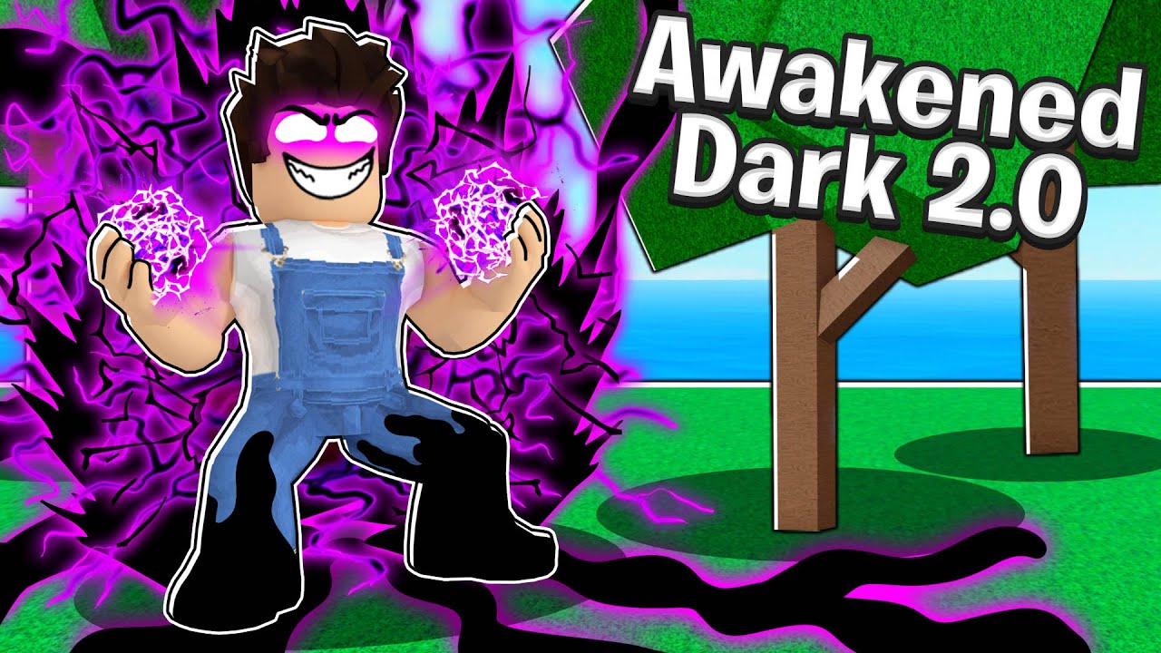 I UNLOCKED THE UPDATED DARK FRUIT AND ITS STRONG! Roblox Blox Fruits 