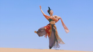 衣裙飘飘，彩带飞扬，应是飞天款款来【老张】