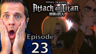 Attack On Titan Season 4 Part 2 Episode 23 Reaction | Shingeki no Kyojin