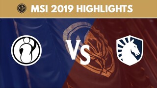 MSI 2019 Highlights: IG vs TL | Invictus Gaming vs Team Liquid