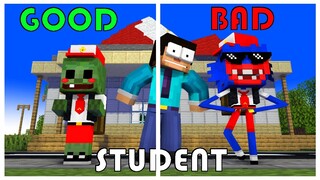 Monster School : GOOD STUDENT VS BAD STUDENT - Minecraft Animation