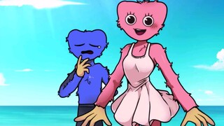 waktu bermain poppy】Anime Bonzo Bernie & Teman + Baju Renang = ?