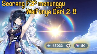 Penantian panjang seorang F2P | Genshin Impact Gacha