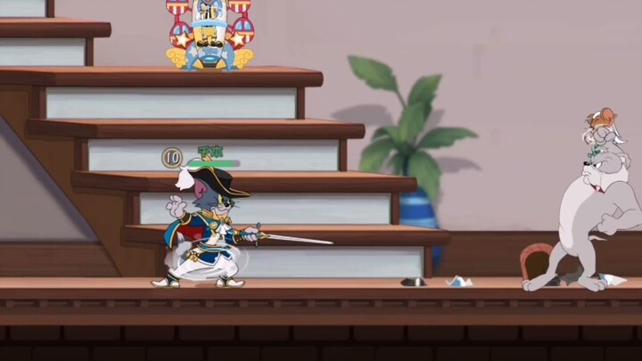 [Cat and Jerry Mobile Game/Teaching] Swordsman Tom Little Jump Slash Advanced Operation Tutorial