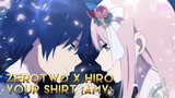 Zerotwo X Hiro [AMV] - Your Shirt ❤️