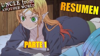 🌏EL PROTA QUE ESTUVO 17 AÑOS EN OTRO MUNDO - ISEKAI OJISAN RESUMEN PARTE 1 EN 28 MINUTOS