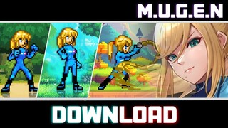 Zero Suit Samus JUS By kimisei - MUGEN JUS CHAR