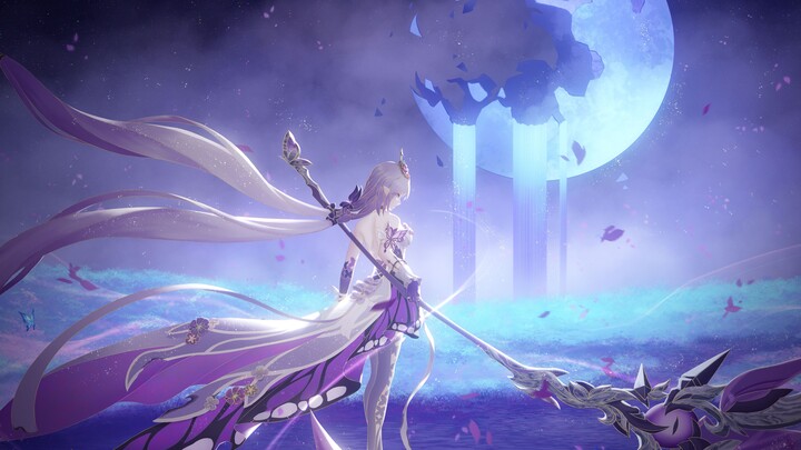 100 hours of hard work! Xiadie's beautiful dual background switching dynamic wallpaper! 4k ultra-cle