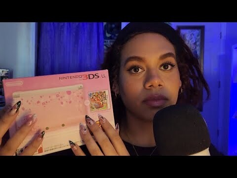 🌸ASMR Unboxing A One Piece Chopper 3ds XL | Tapping, scratching, clicks & more sound assortments
