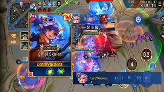 arena of valor alice gameplay Best Build | Lord Wariors
