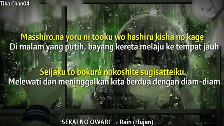 SEKAI NO OWARI - RAIN (HUJAN) ||Ost.Mary to Majo no Hana Movie
