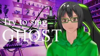 【Morning Karaoke】Eri tries to sing: GHOST (星街すいせい Hoshimachi Suisei / Hololive)