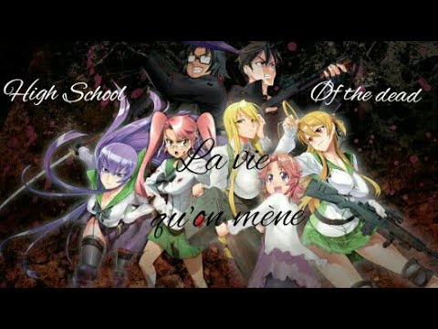 Highschool of the Dead - Opening [4K 60FPS, Creditless