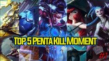 Top 5 Penta Kill | LoL Wild Rift Episode 1