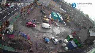 TCD Oisín House Construction Time-Lapse