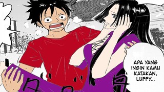 APA YANG TERJADI KALAU LUFFY MENCULIK BOA HANCOCK?!! - ONE PIECE KOMIK FANMADE